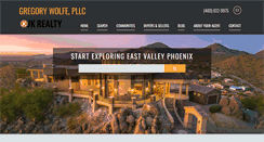 Desktop Screenshot of gregorywolferealtor.com